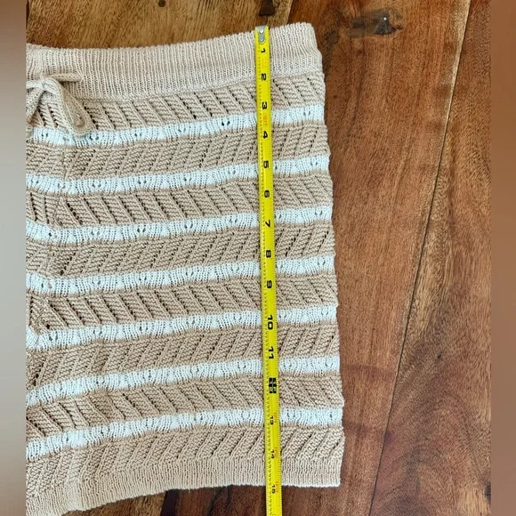 ☀️ New! AERIE Sweater Knit Striped Short - Picture 10 of 12